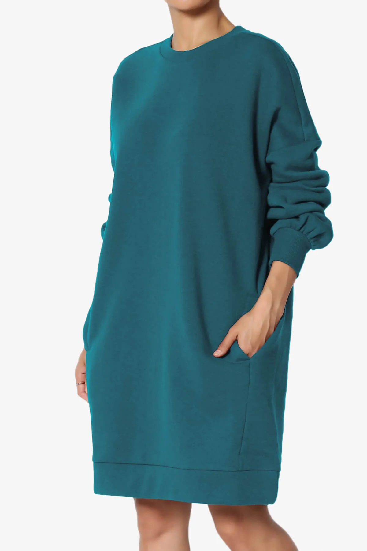 Accie Crew Neck Tunic Sweatshirt PLUS