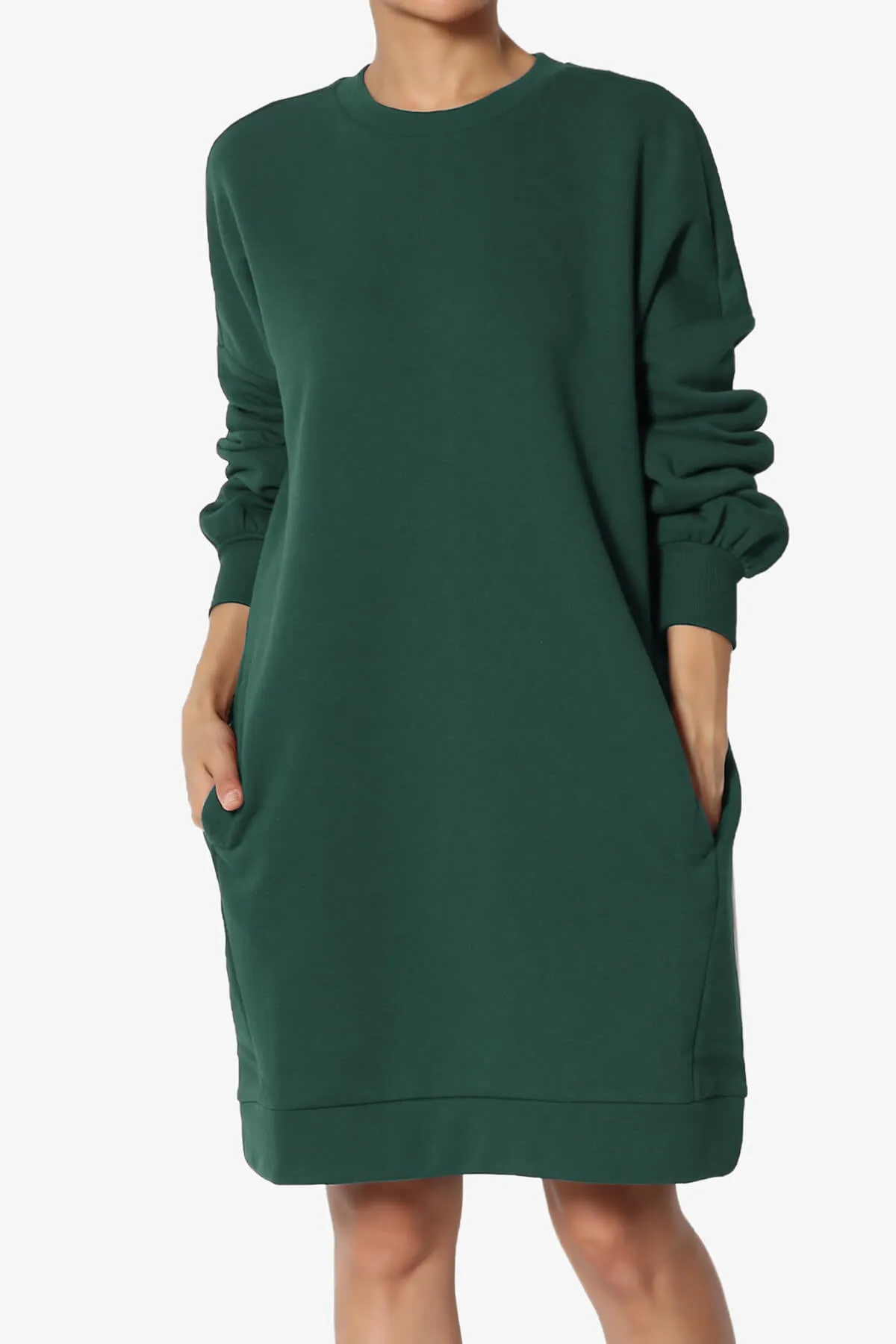 Accie Crew Neck Tunic Sweatshirt PLUS