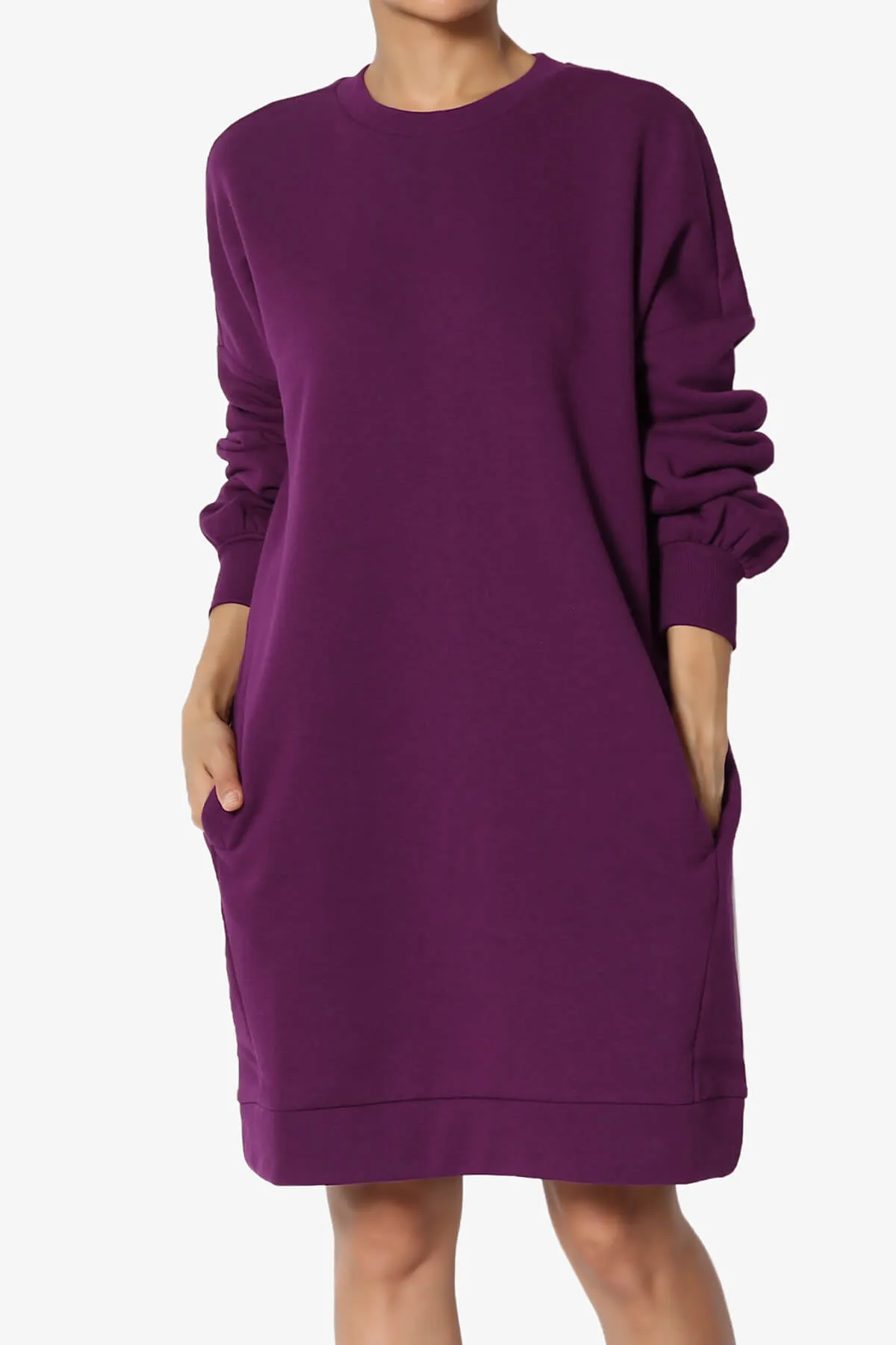 Accie Crew Neck Tunic Sweatshirt PLUS