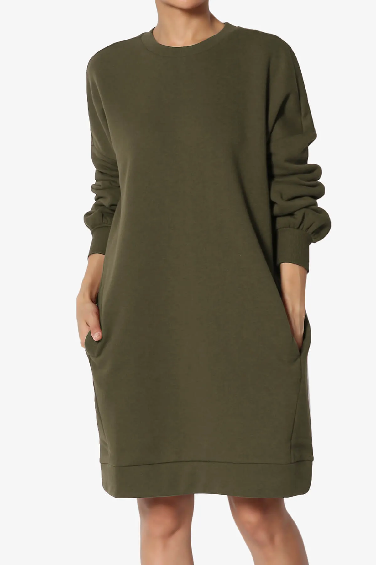 Accie Crew Neck Tunic Sweatshirt PLUS