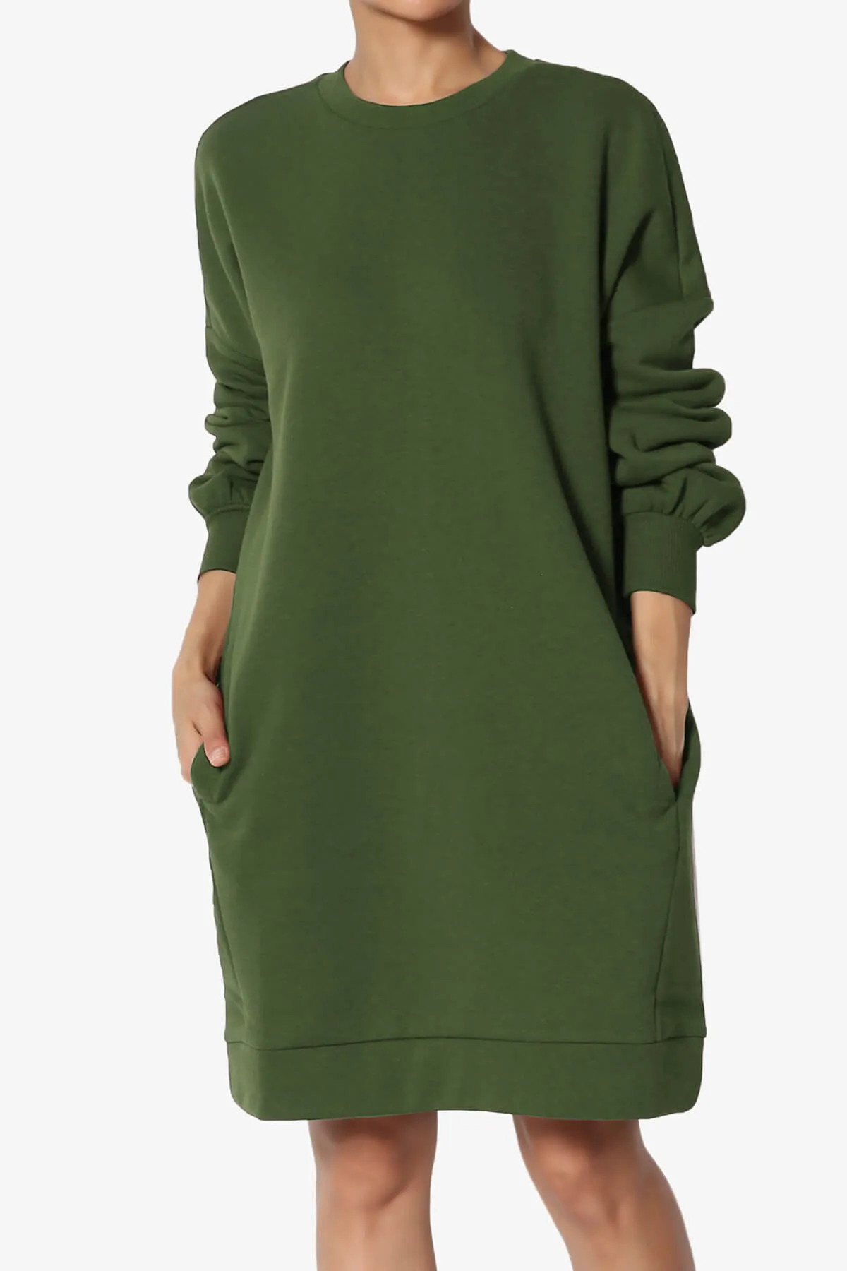 Accie Crew Neck Tunic Sweatshirt PLUS