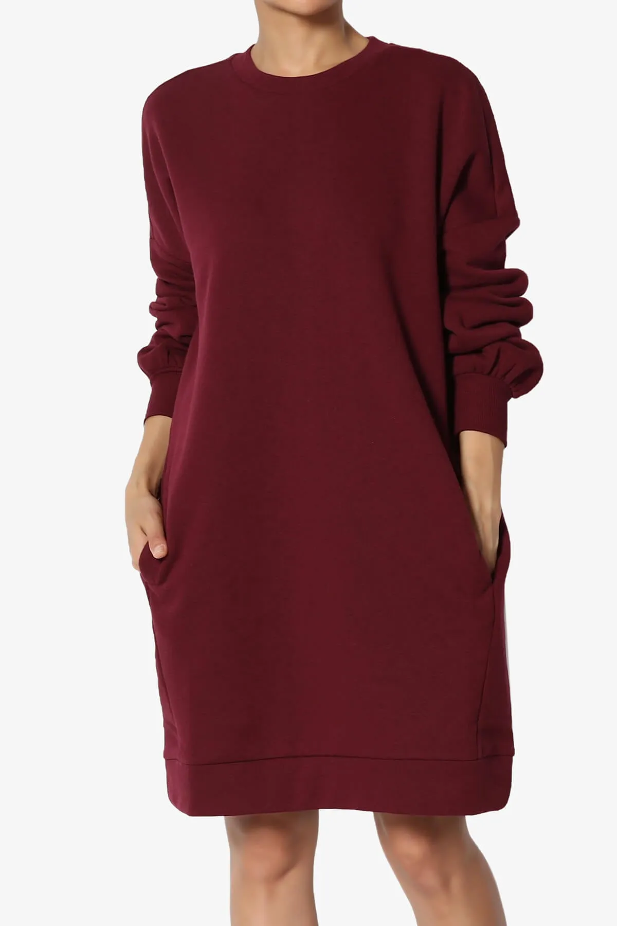 Accie Crew Neck Tunic Sweatshirt PLUS