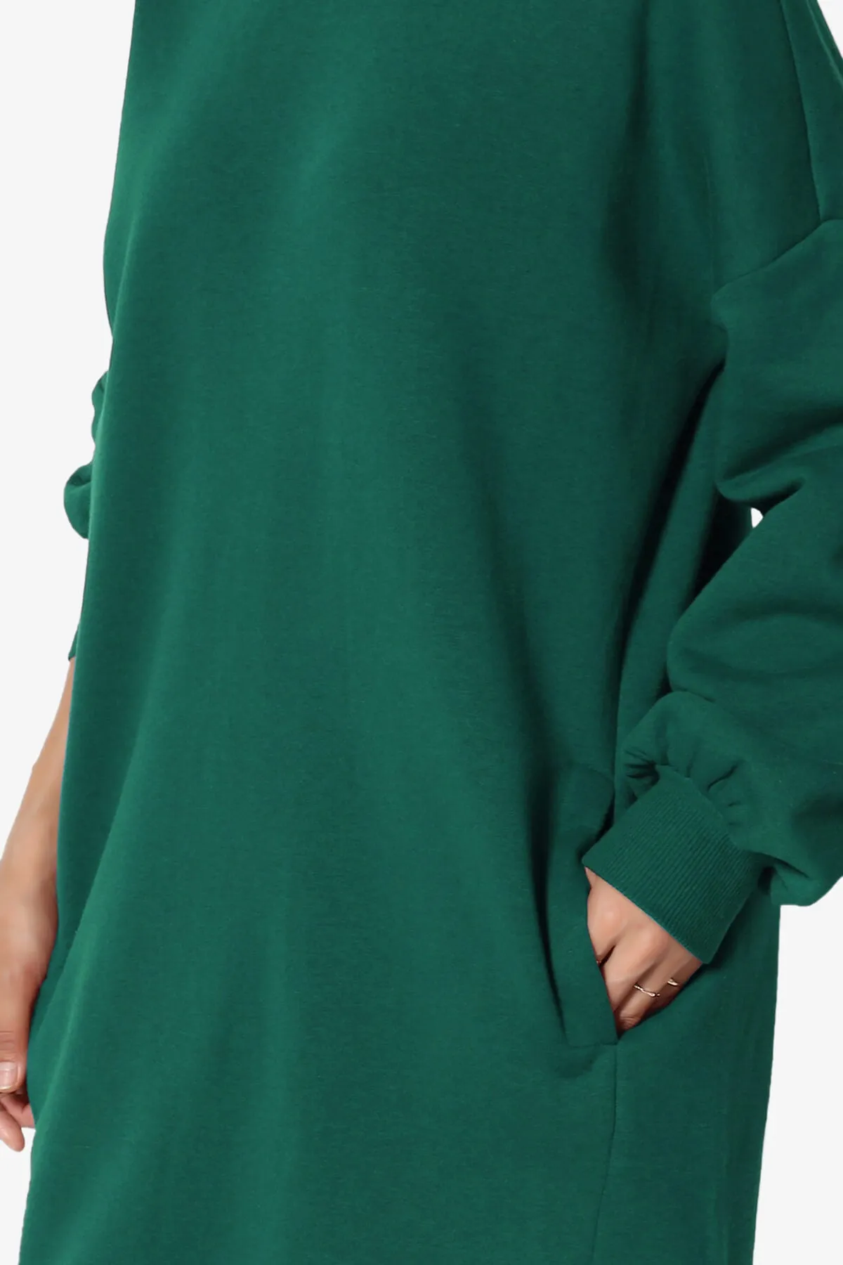 Accie Crew Neck Tunic Sweatshirt PLUS