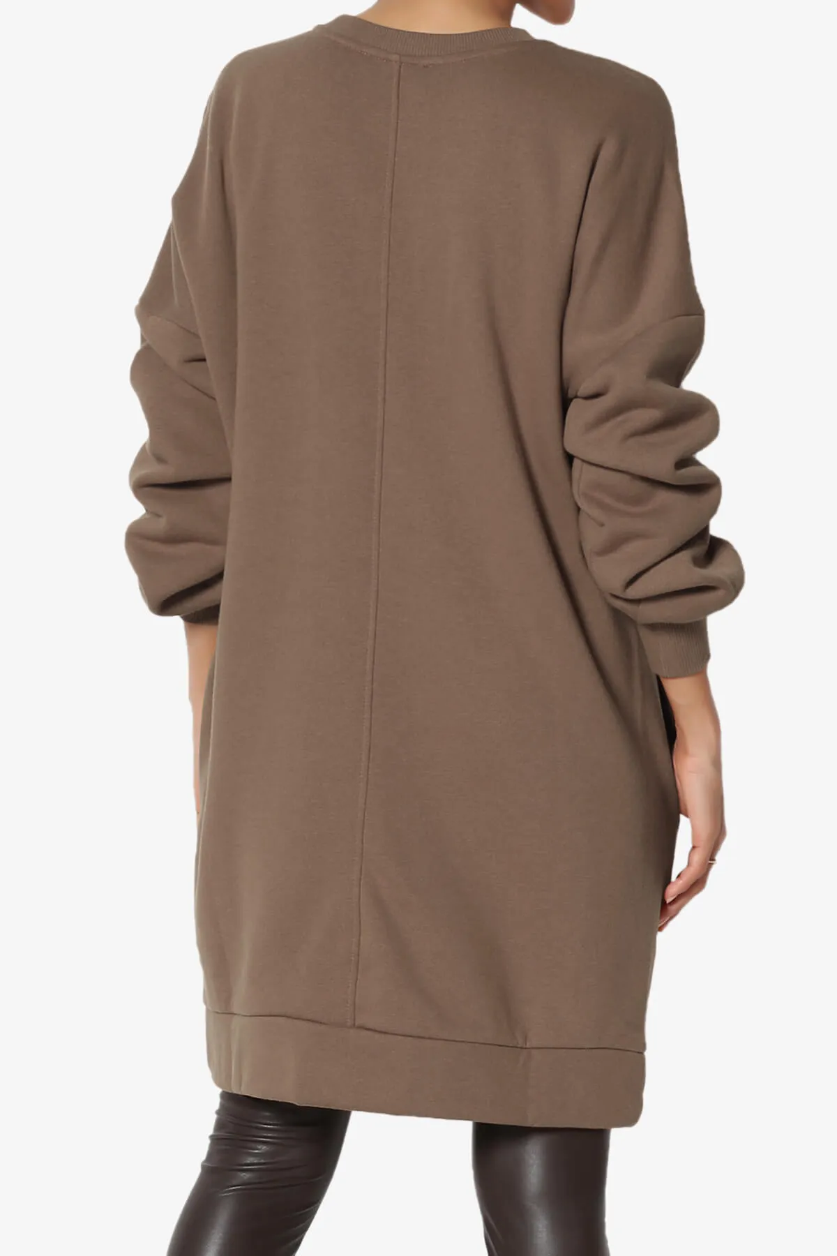 Accie Crew Neck Tunic Sweatshirt PLUS