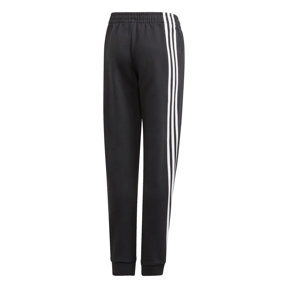 Adidas Girls 3-Stripe Tapered Leg Pants