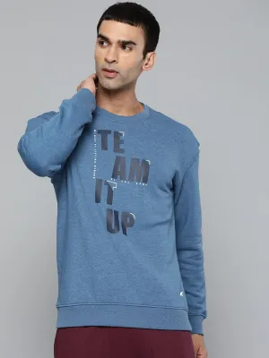 Alcis Men Casual Blue Sweatshirts