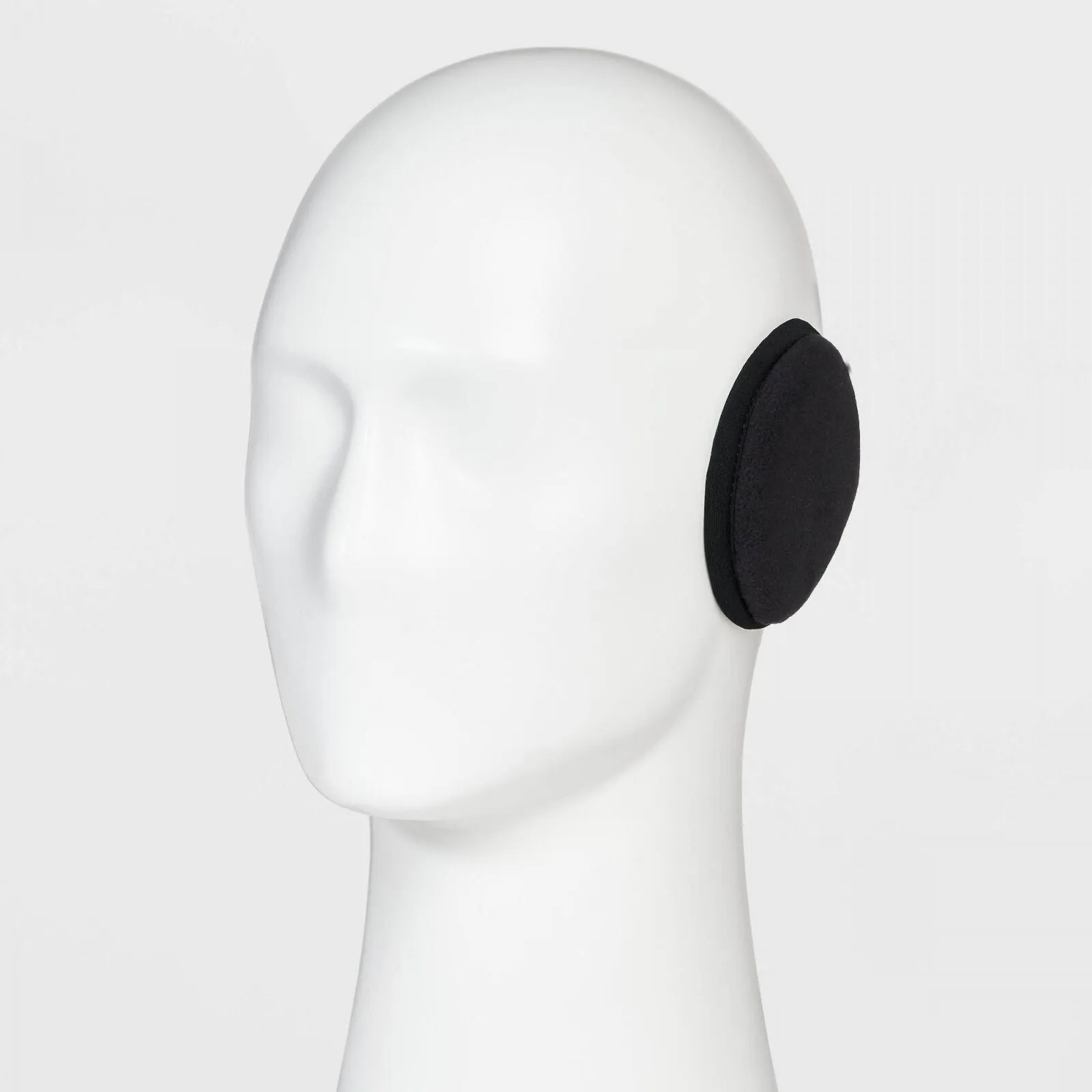 All In Motion Men's Fleece Earmuff Black One Size