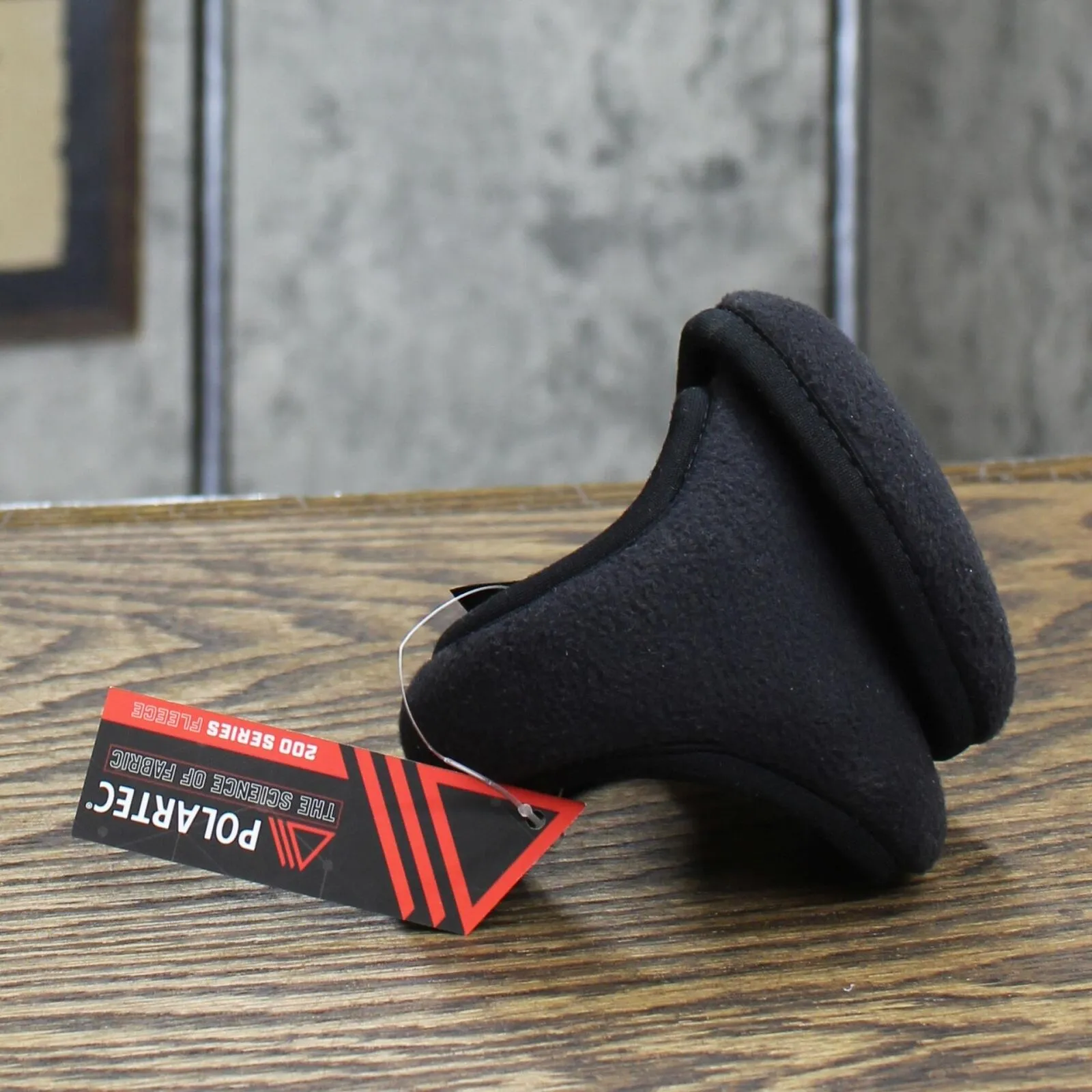 All In Motion Men's Fleece Earmuff Black One Size