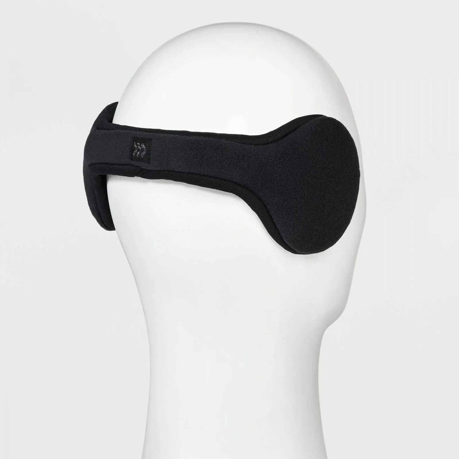 All In Motion Men's Fleece Earmuff Black One Size
