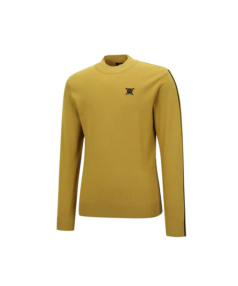 ANEW Golf Men Essential Half Neck Pullover - Mustard
