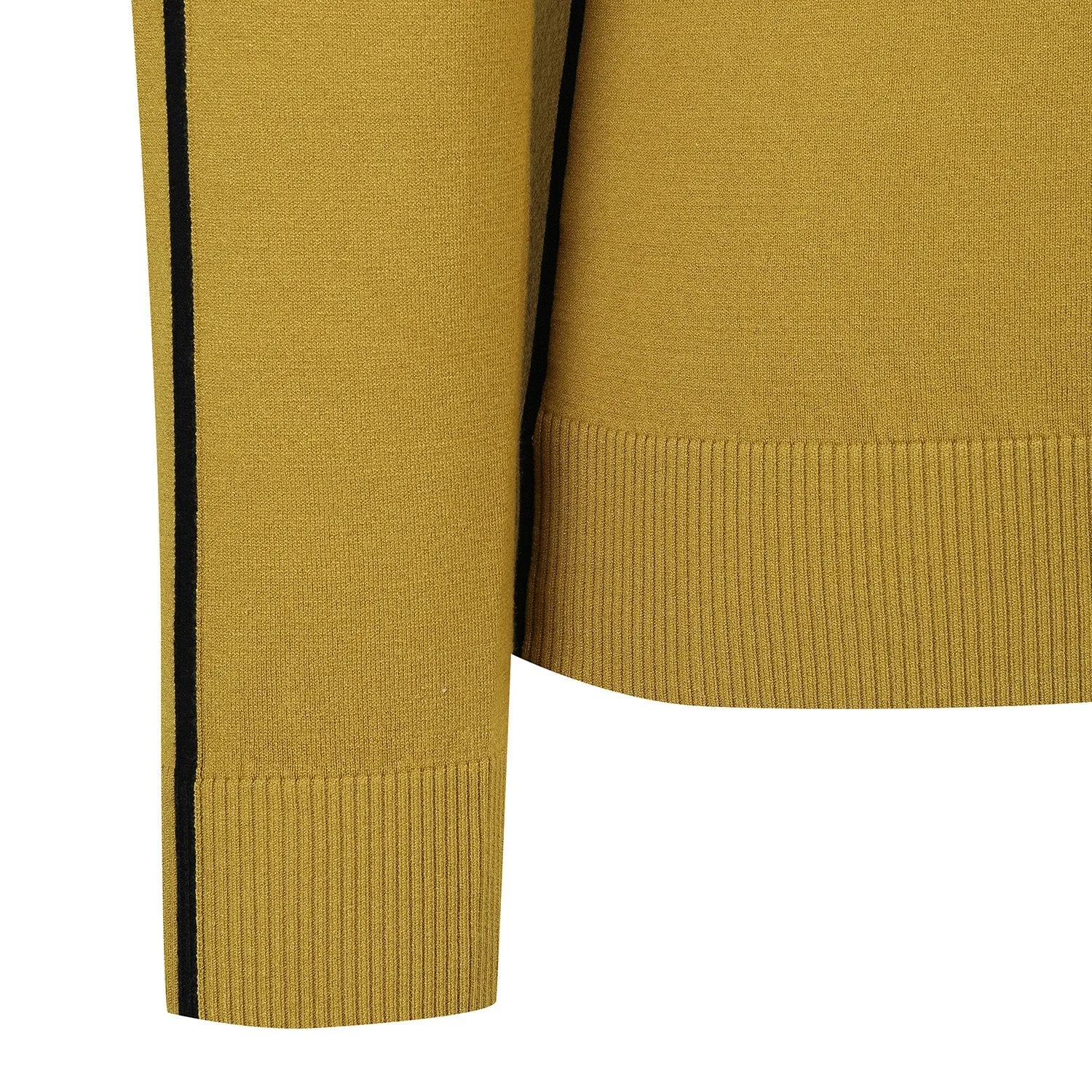 ANEW Golf Men Essential Half Neck Pullover - Mustard