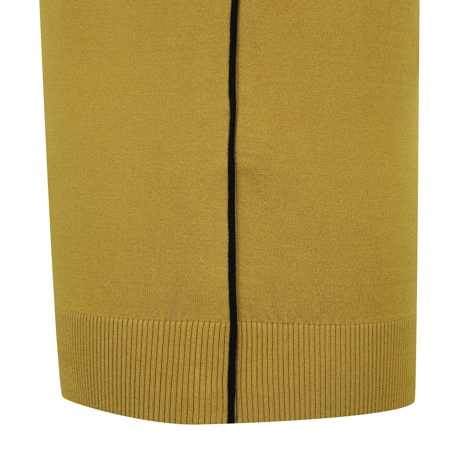 ANEW Golf Men Essential Half Neck Pullover - Mustard