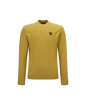 ANEW Golf Men Essential Half Neck Pullover - Mustard