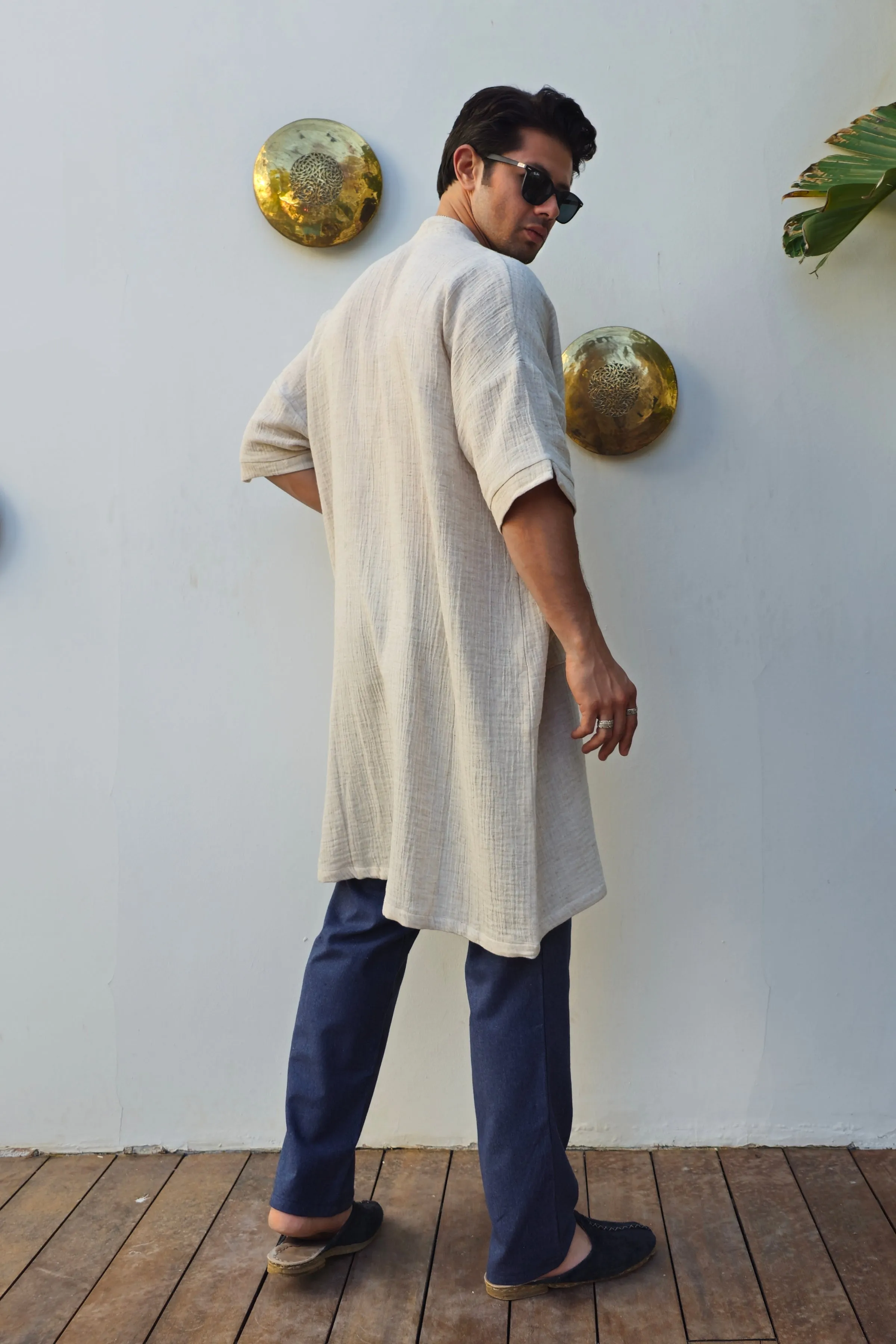 APOLLO Hemp Kimono - Modern Short