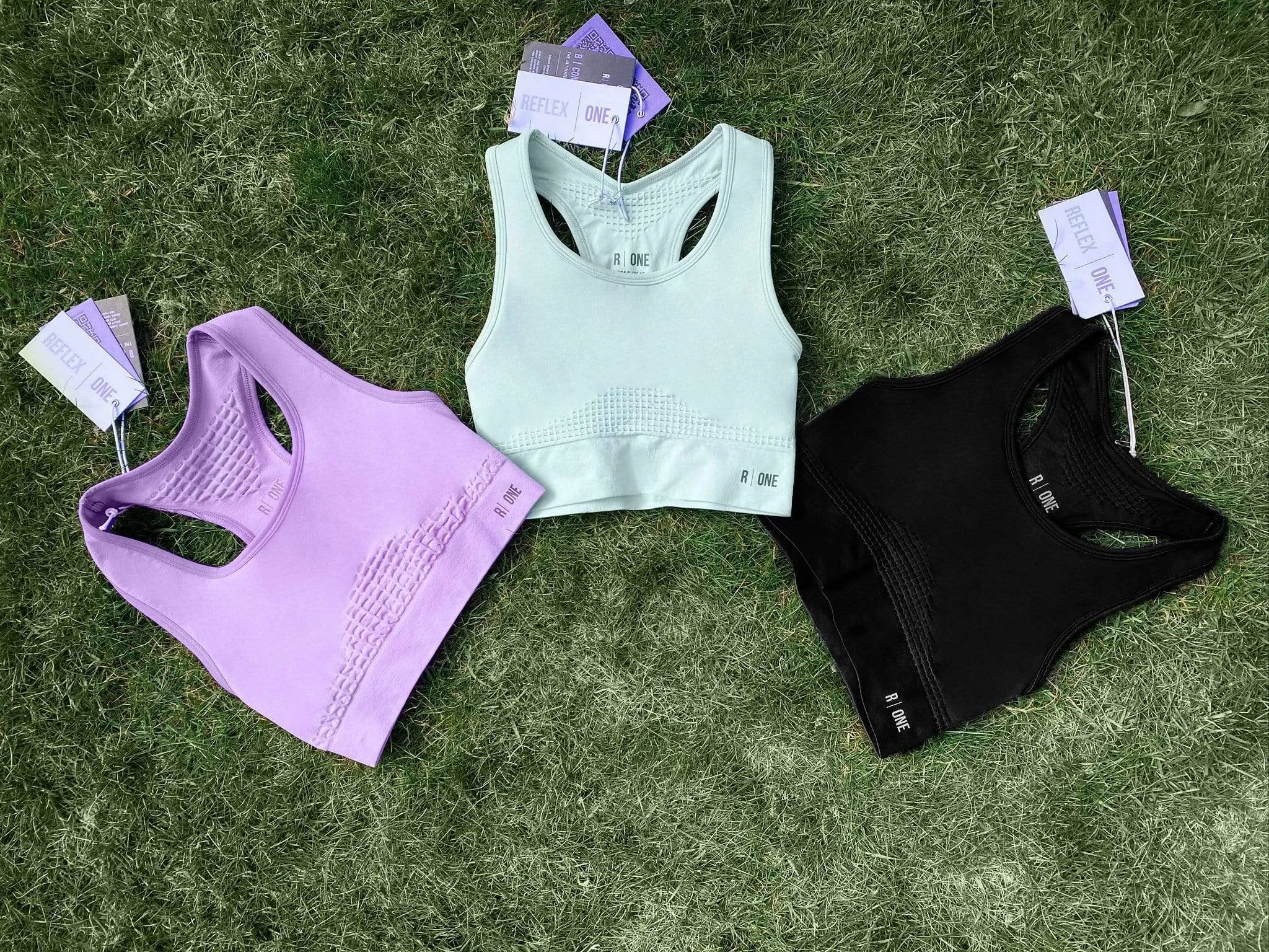 B-Confident Q-NOVA® Regenerated Material Nylon Sports Bra | Misty Jade