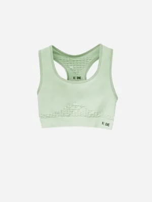B-Confident Q-NOVA® Regenerated Material Nylon Sports Bra | Misty Jade