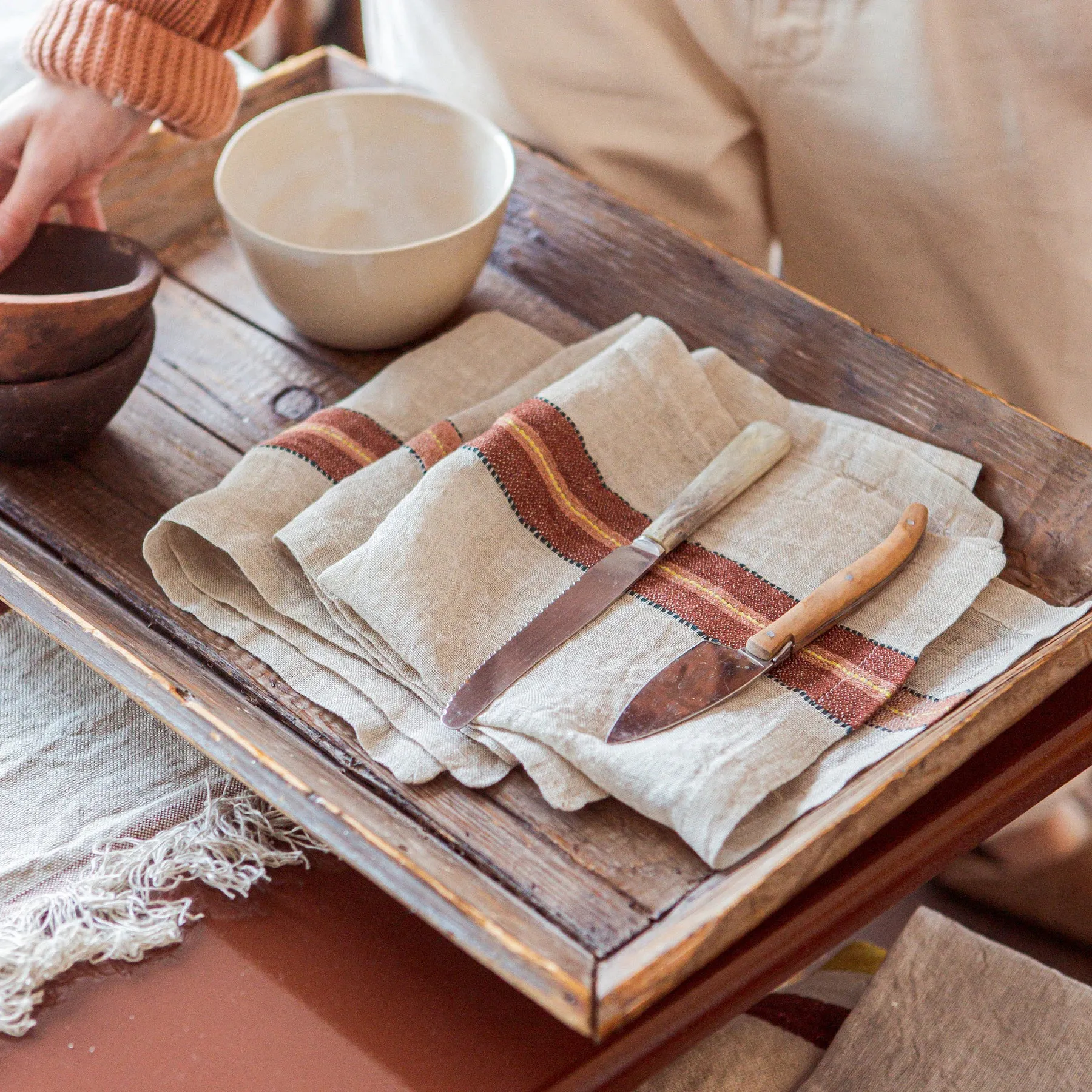 banks napkin