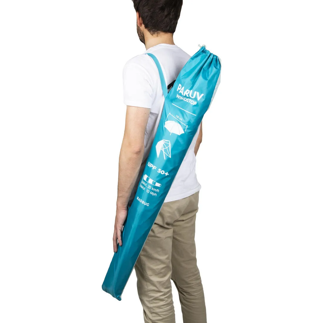 Beach Parasol 2-Person UPF50  PARUV Windstop