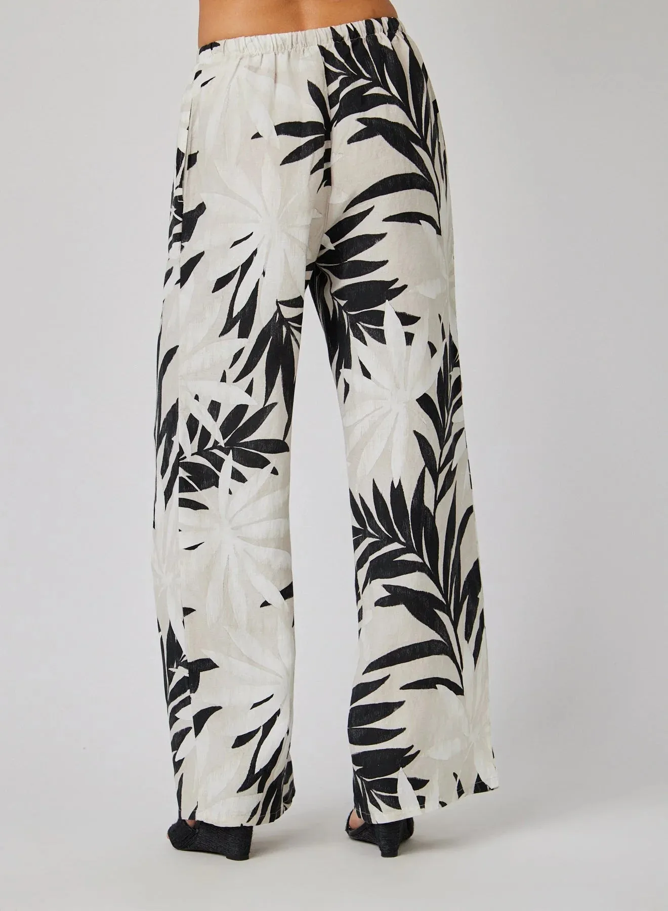 Bella Dahl Wide Leg Printed Pant
