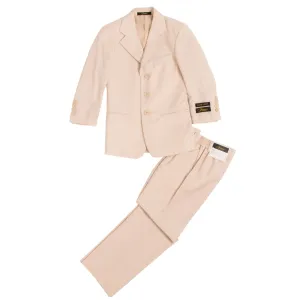 Boys Premium Tan 2pc Suit