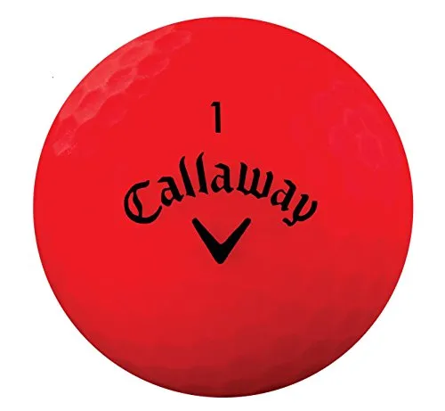 Callaway Golf 2018 Superhot Golf Balls (Pack of 15), Bold Red