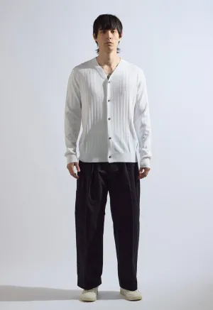Casual Cardigan in White