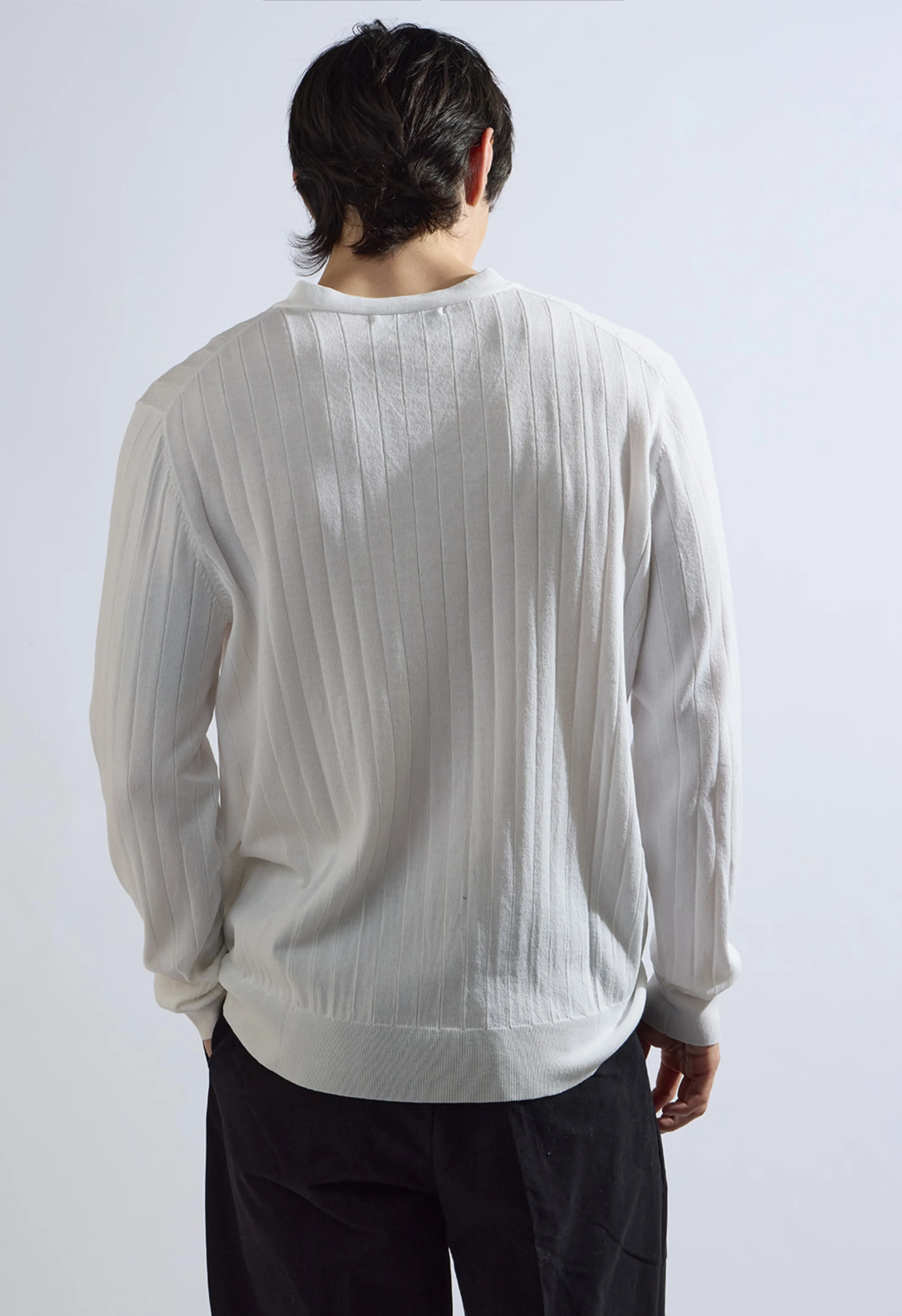 Casual Cardigan in White