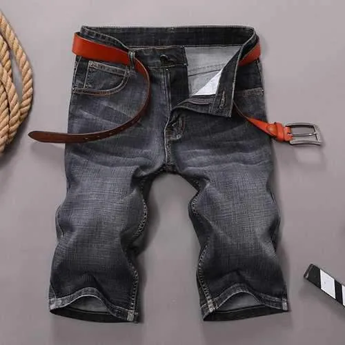 Casual Elastic Straight Thin Short Jean