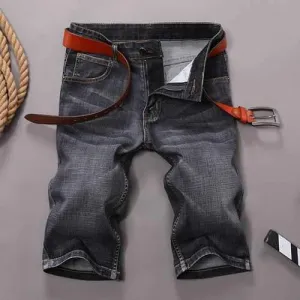 Casual Elastic Straight Thin Short Jean