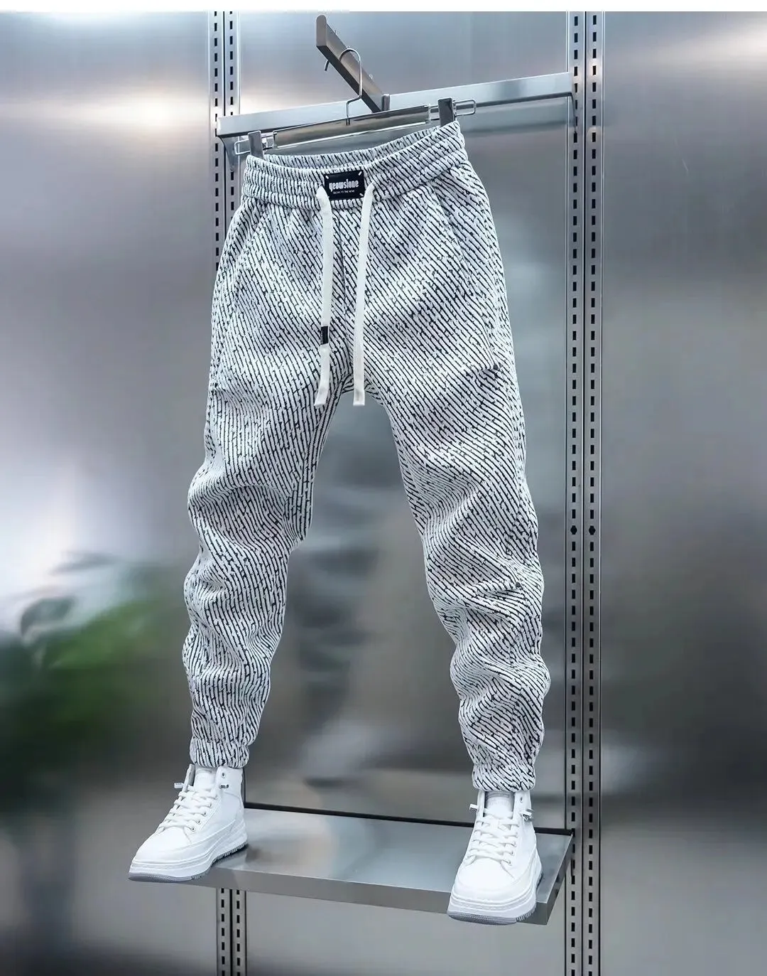 Casual Patterned Pants
