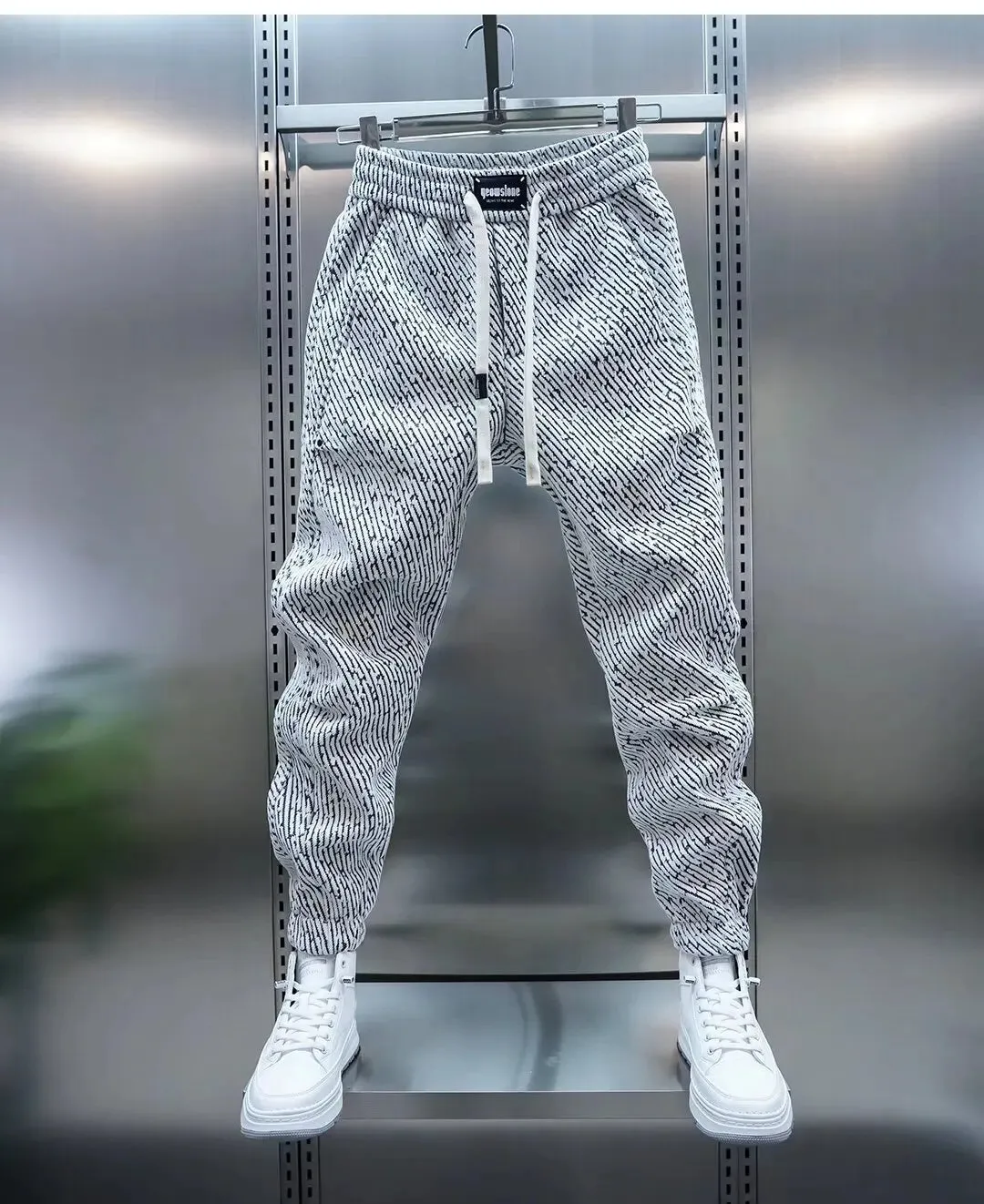 Casual Patterned Pants