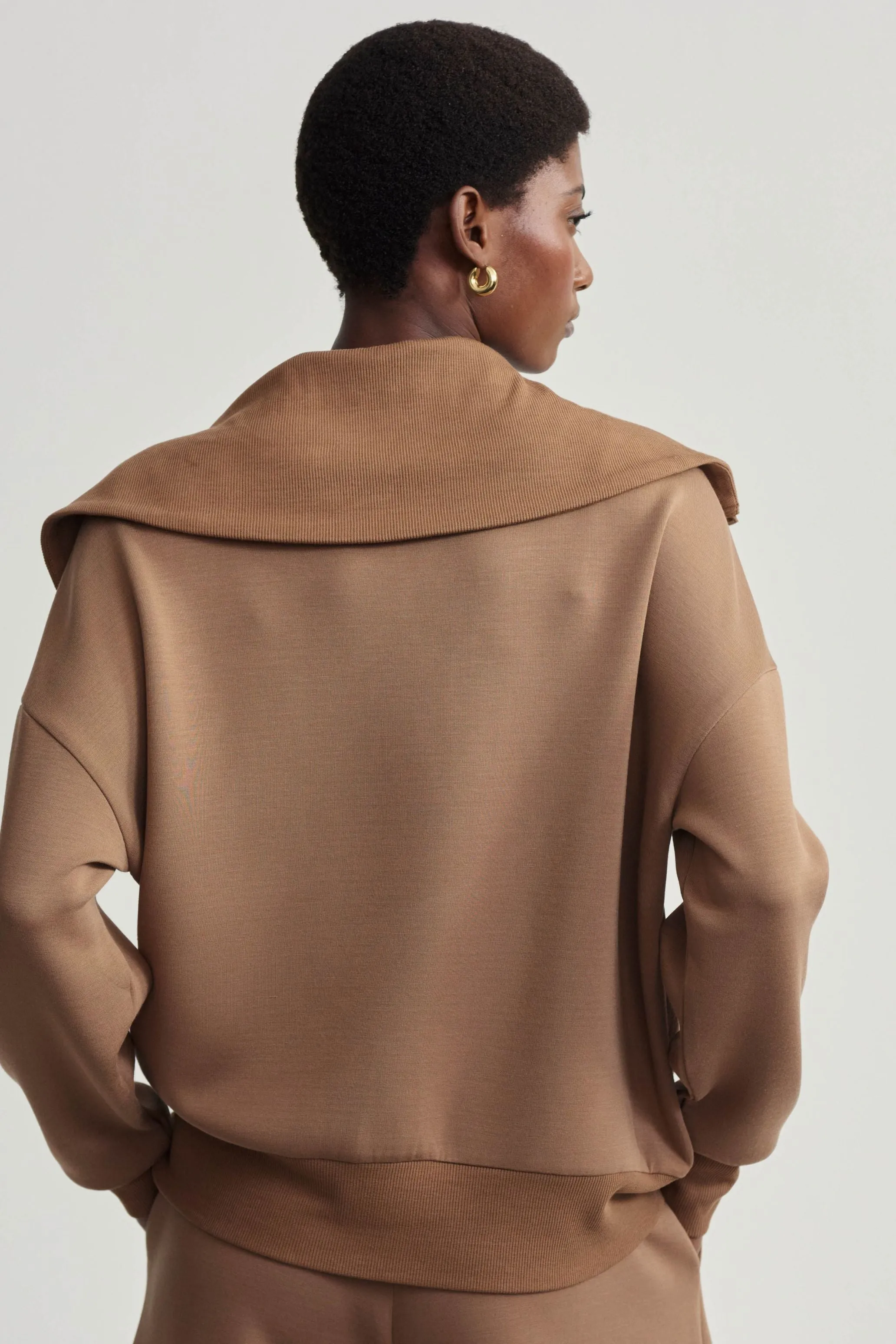 Catherine Half Zip Sweat