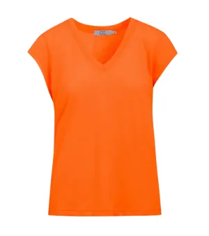CC Heart V-Neck Short Sleeve Tee