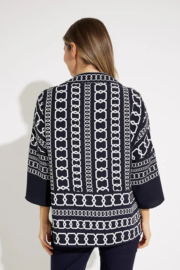 Chain Print Blouse Style 231215