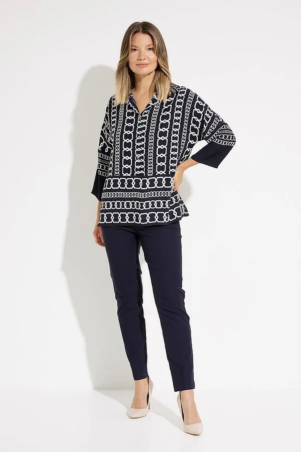 Chain Print Blouse Style 231215