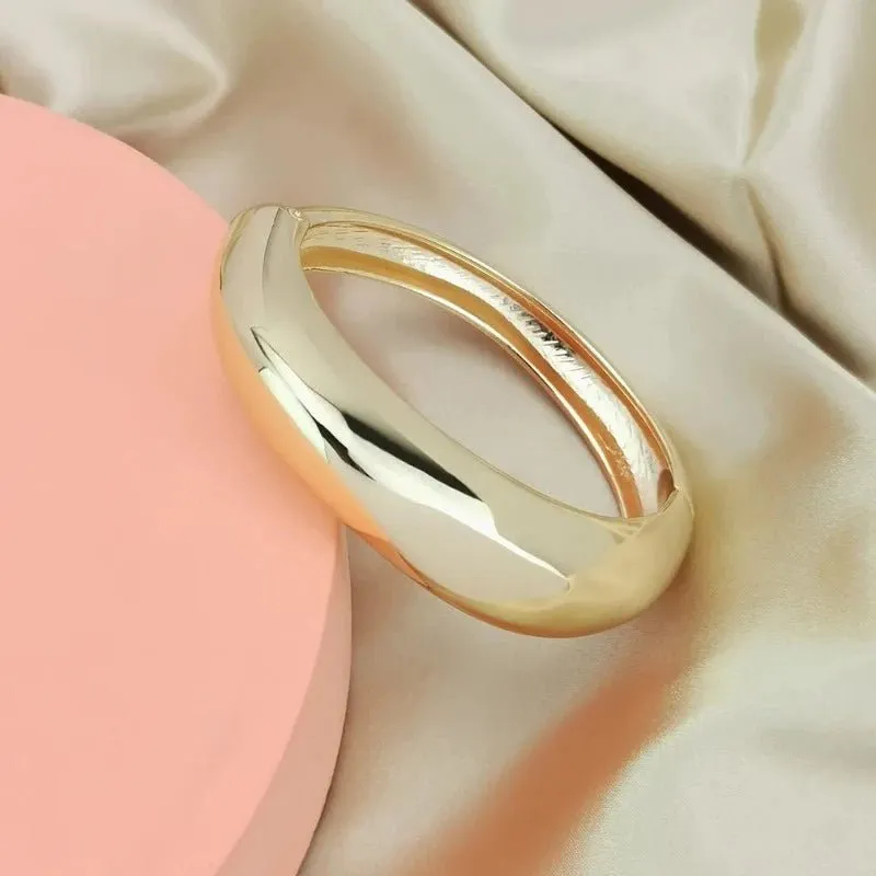 Chunky Big Cuff Bracelet Bangle For Women Manchette Jewelry