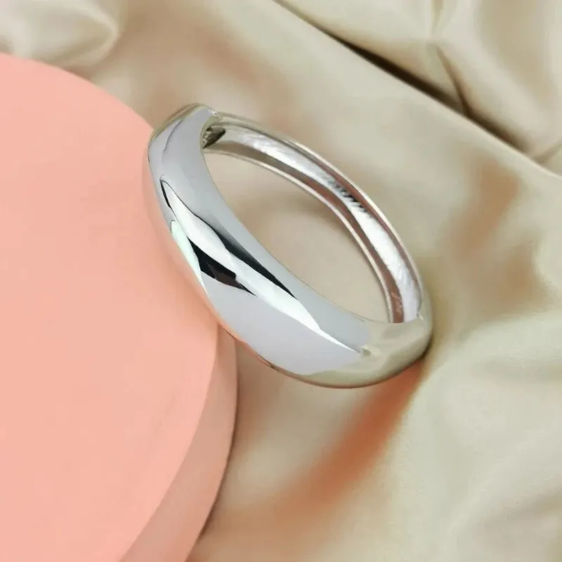 Chunky Big Cuff Bracelet Bangle For Women Manchette Jewelry
