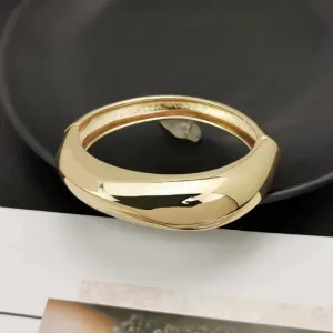 Chunky Big Cuff Bracelet Bangle For Women Manchette Jewelry