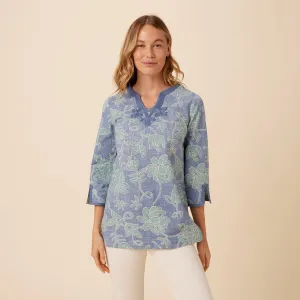CLASSIC PAREAU SOUTACHE TUNIC