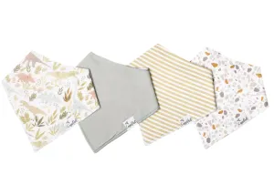 Copper Pearl Rex Bandanna Bib Set