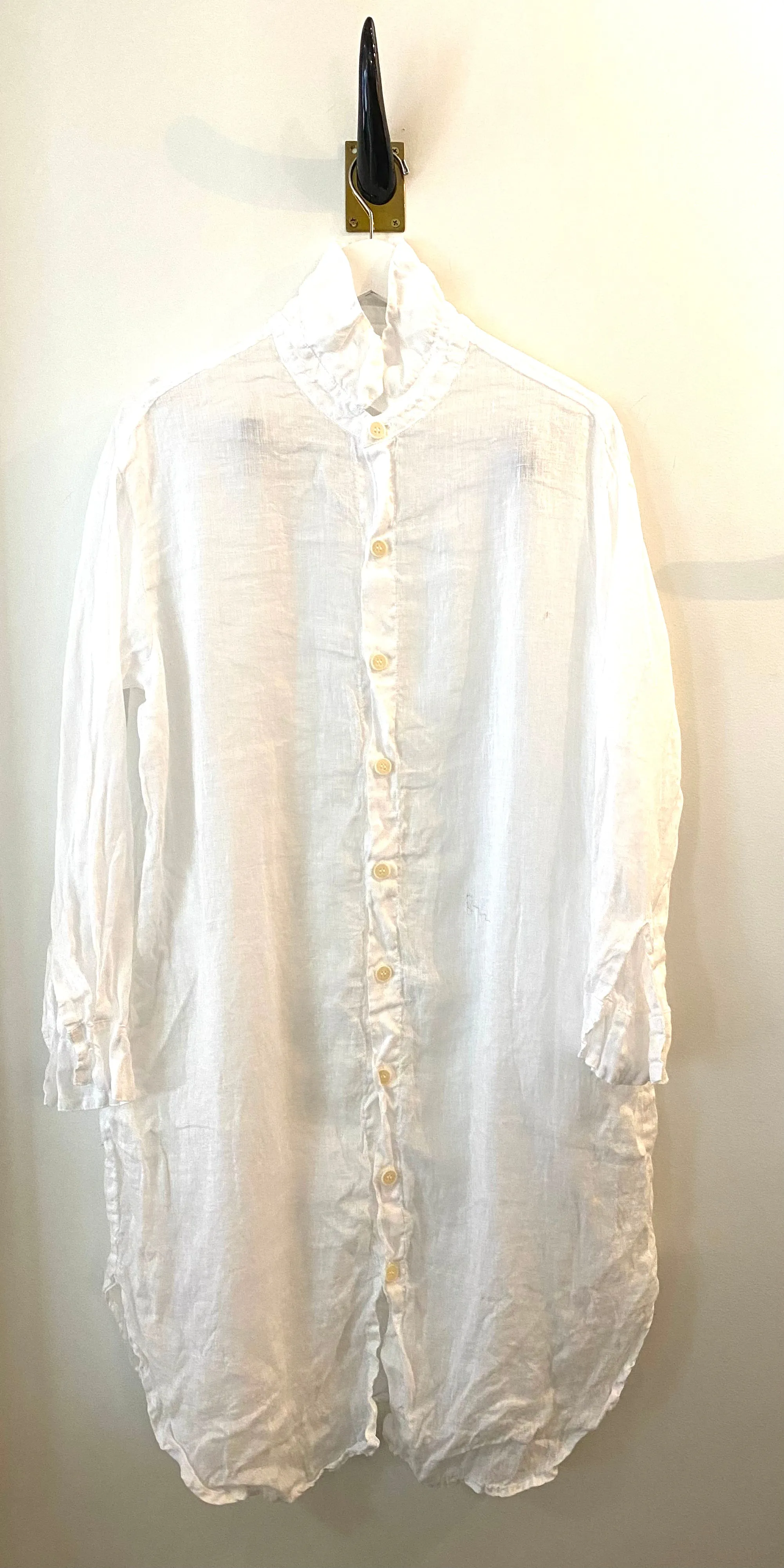 CP Shades Harper Linen Dress White