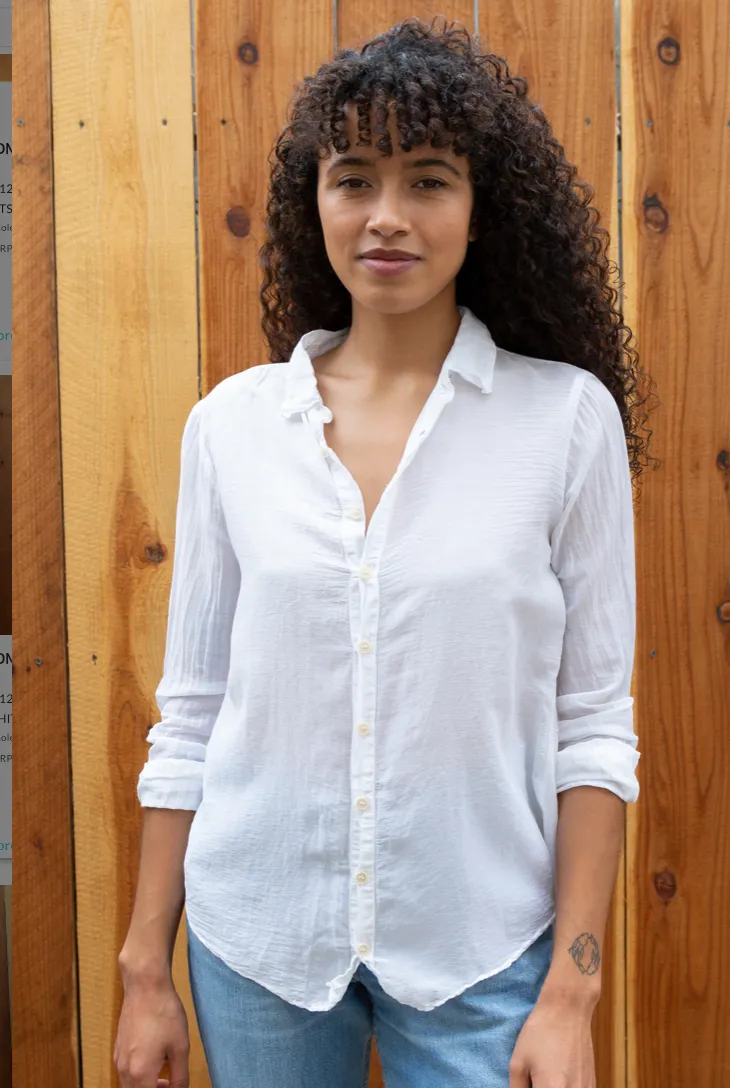 CP Shades Midnight Linen Romy Shirt