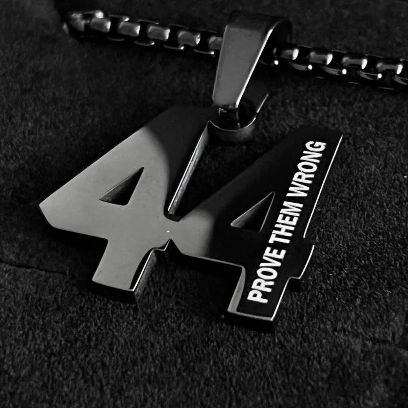 Customized Number Necklace For Sports Enthusiasts