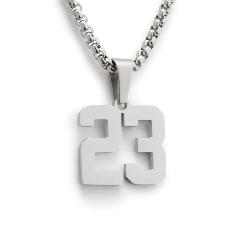 Customized Number Necklace For Sports Enthusiasts