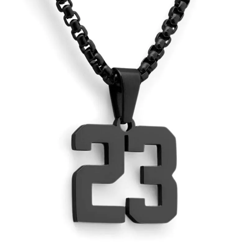 Customized Number Necklace For Sports Enthusiasts