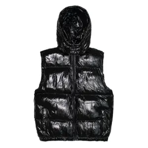 Cutty Men Vespa Fashion Padded Gilet - Black