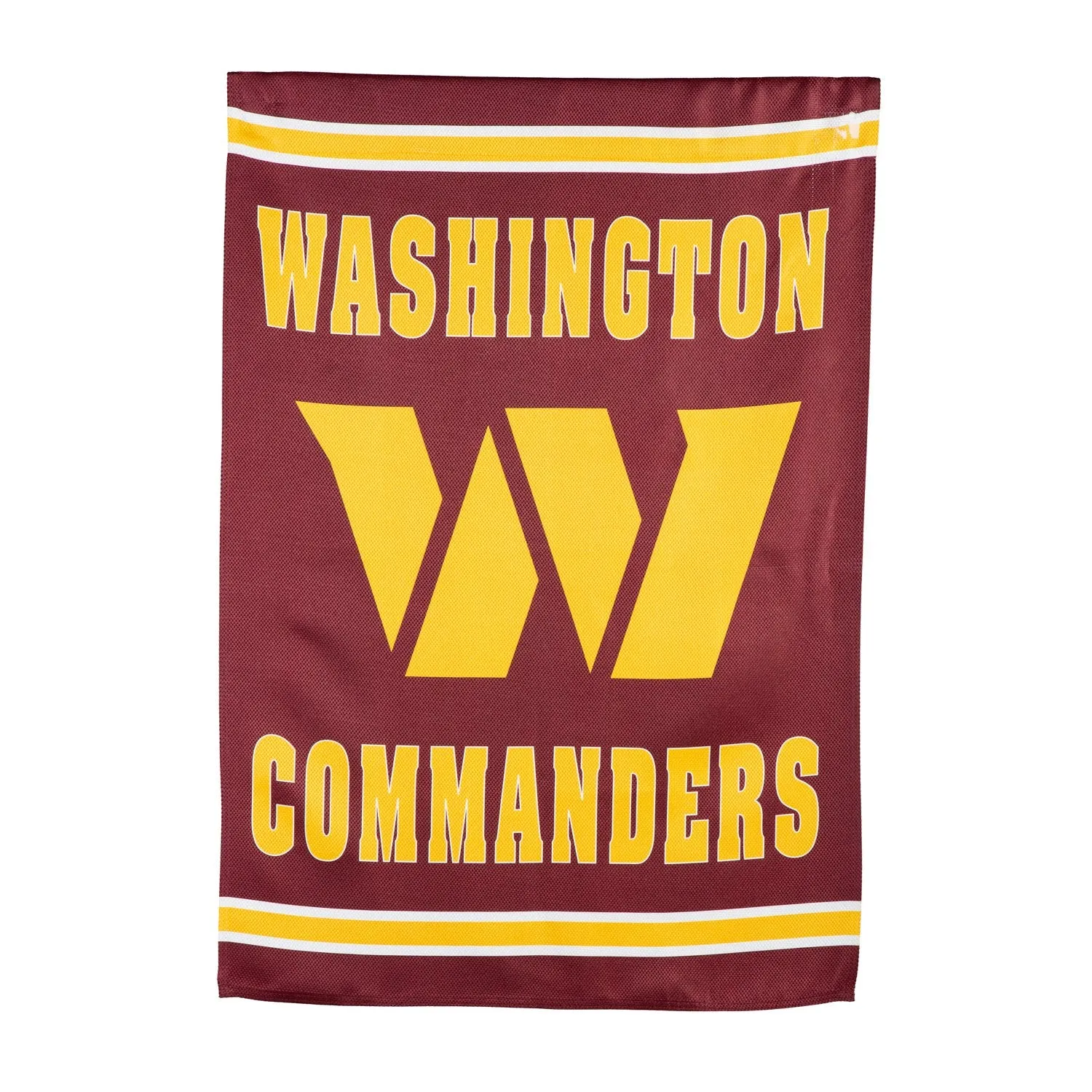 Embossed Suede Flag, House Size, Washington Commanders,13es5032