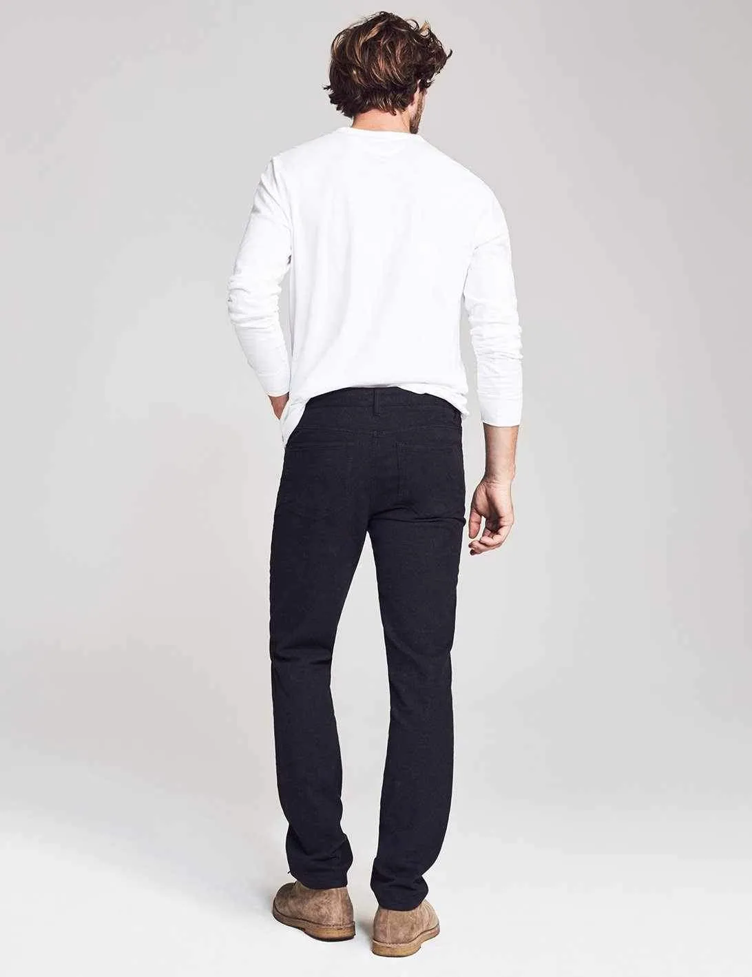 Faherty - Reserve Moleskin Pants - Black