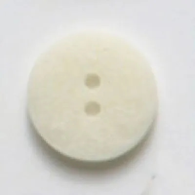 Fashion Buttons 11/16 White -- Dill