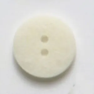 Fashion Buttons 11/16 White -- Dill